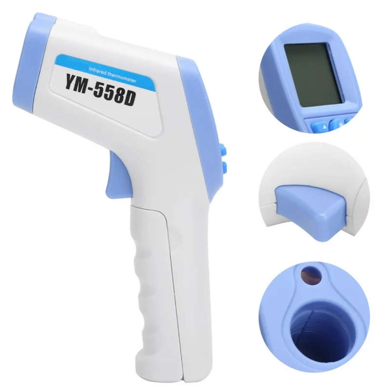 Health Check Duo: Blood Pressure Monitor and Infrared Thermometer Bundle