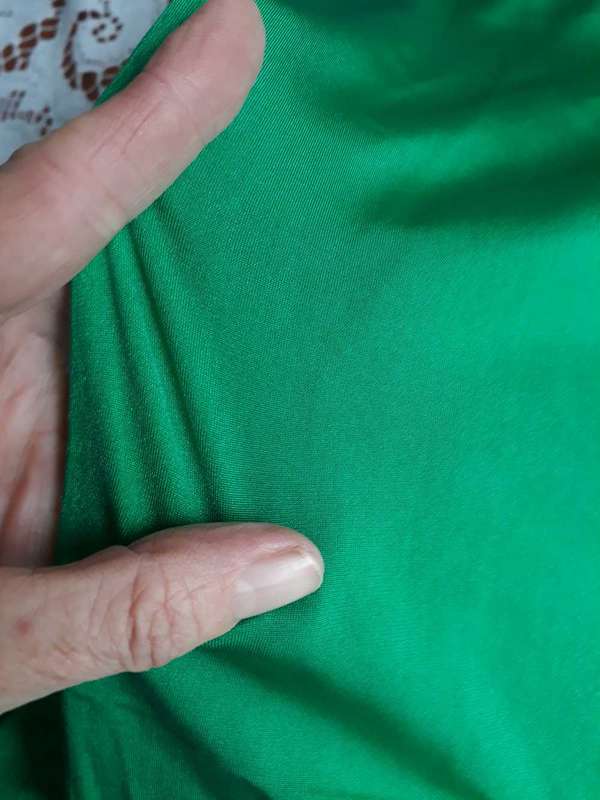 CRAFT GREEN STRETCH FABRIC PIECE 1.68M X 1.08M
