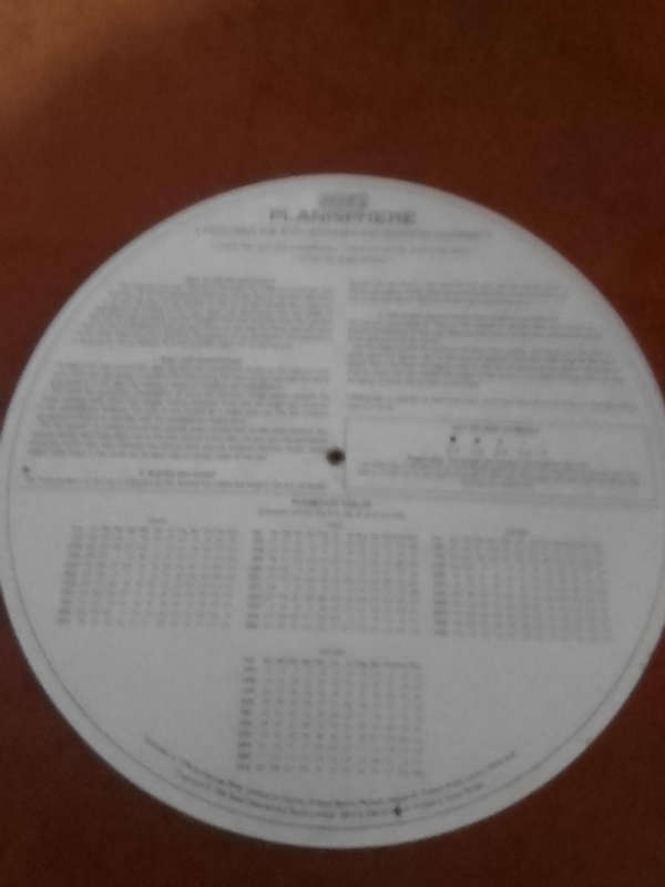 ASTRONOMY - PHILIP'S PLANISPHERE FOR LATITUDE 35 DEGREE SOUTH - IN VERY GOOD CONDITION