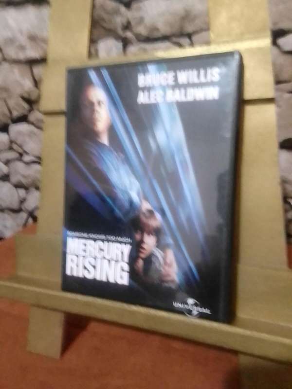 ACTION THRILLER DVD MOVIE - MERCURY RISING - BRUCE WILLIS & ALEC BALDWIN IN AS NEW CONDITION