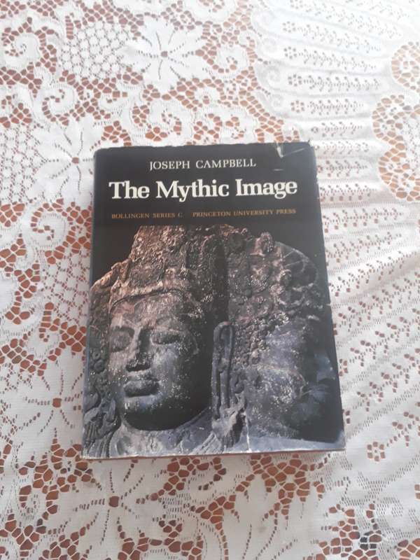 THE MYTHIC IMAGE BY JOSEPH CAMPBELL - LARGE HEAVY BOOK - GOOD CONDITION - 1975