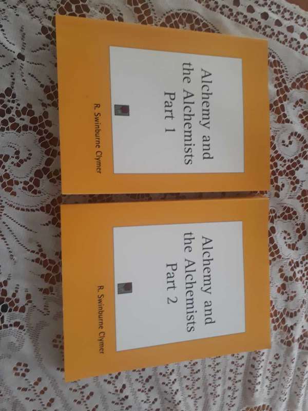 ANTIQUARIAN OCCULT BOOKS - ALCHEMY AND THE ALCHEMIST PART 1 & 2 - PAPERBACK