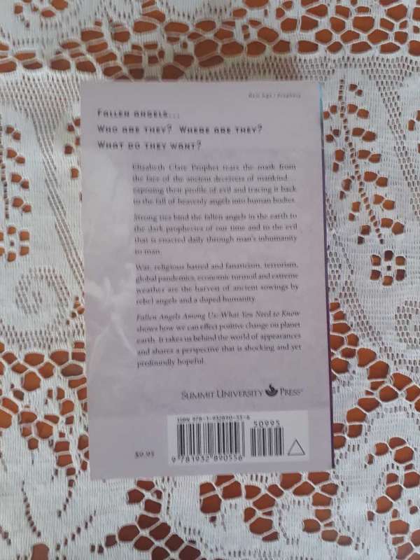 OCCULT BOOK -  Fallen Angels Among Us - What you Need to Know by Elizabeth Clare Prophet