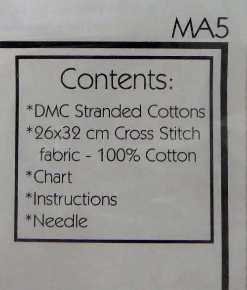 Cross Stitch Kit by Mollink Designs - Leopard