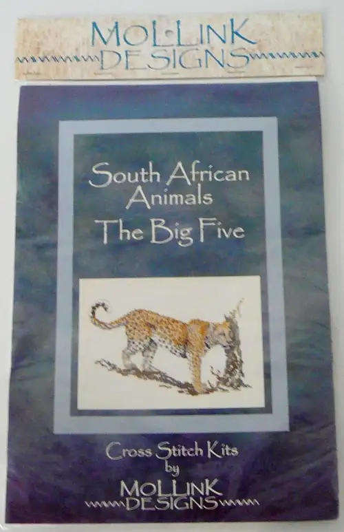 Cross Stitch Kit by Mollink Designs - Leopard
