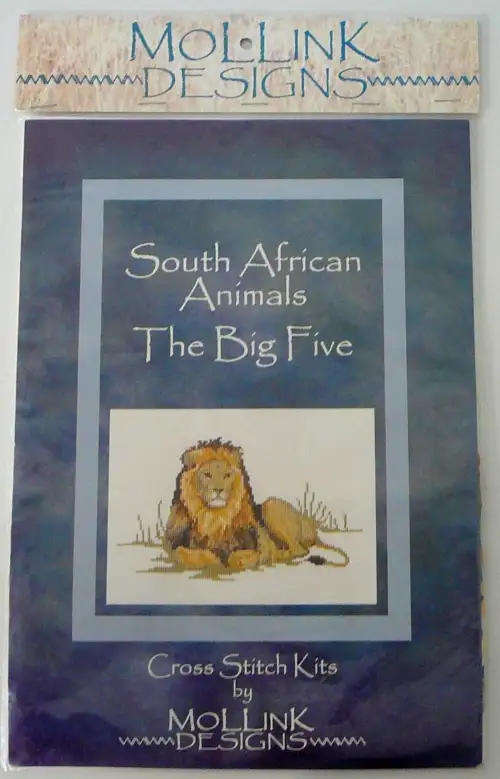 Cross Stitch Kit by Mollink Designs - Lion