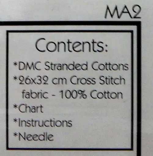Cross Stitch Kit by Mollink Designs - The African Elephant