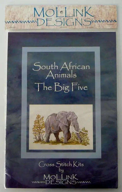 Cross Stitch Kit by Mollink Designs - The African Elephant