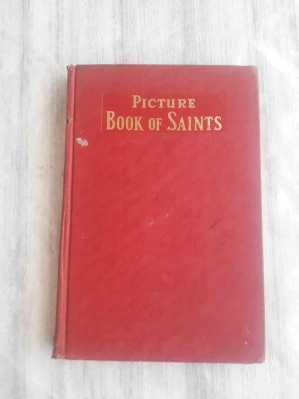 ANTIQUARIAN BOOK - 1962 PICTURE BOOK OF SAINTS - HARDCOVER - BY REV LAWRECE G LOVASIK