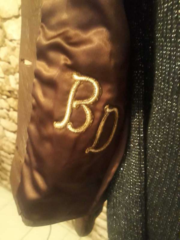 VINTAGE 1970'S JACKETS GENIUNE LEATHER AND MINK K BOROWSKI JACKET - SIZE 10/34/MEDIUM