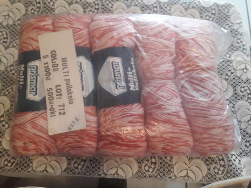 PRISMAR MULTI-PULLSKEIN E 4 PLY KNITTING YARN/WOOL - MULTICOLOUR - (5 X 100 gram) BALLS
