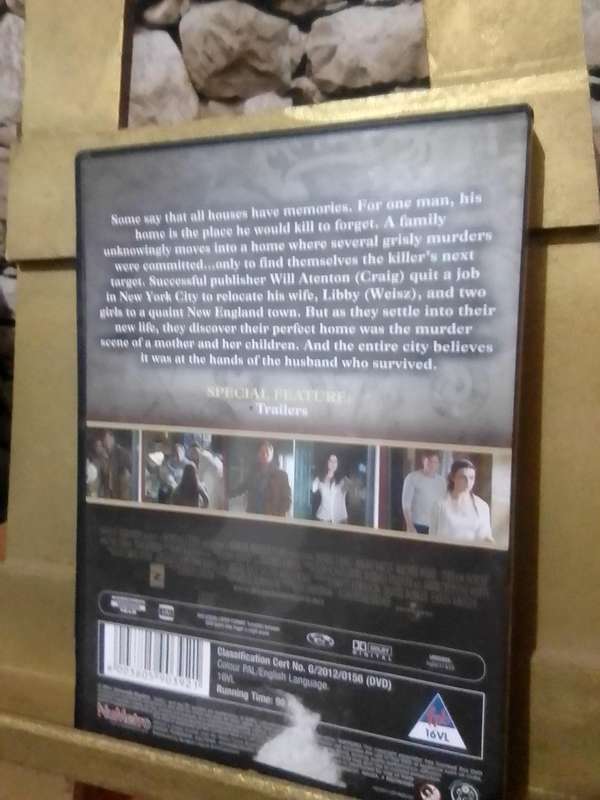 DVD MOVIES - DREAMHOUSE - THE TRUTH CAN'T STAY INSIDE FOREVER