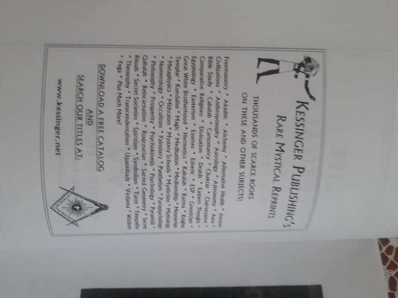Occult Book by Kessinger Publishing on Life Eternal as new condition