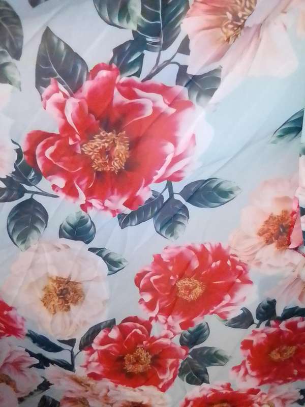 SUMMER BOHEMIAN FLOWER PATTERN DRESS - SIZE S/32/8 - NEW ITEM