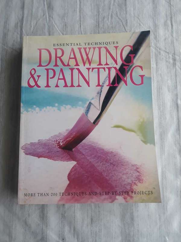 ART BOOK - Essential Techniques Drawing and Painting By Amber Books