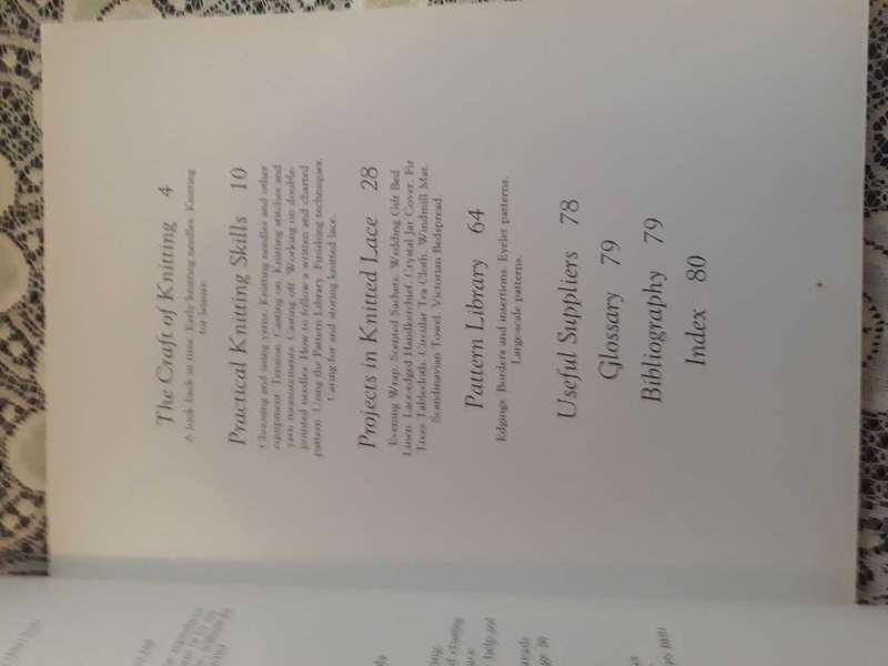 GRAFT BOOK - KNITTED LACE A SOUTH AFRICAN GUIDE BY JAN EATON AS NEW CONDITION