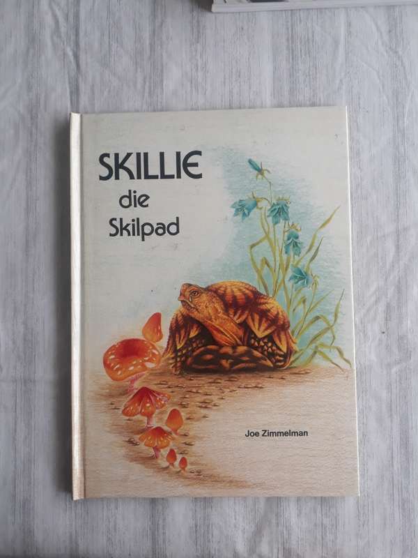 CHILDREN'S BOOK - AFRIKAANS - SKILLIE DIE SKILPAD DEUR JOE ZIMMELMAN - HARDEBAND