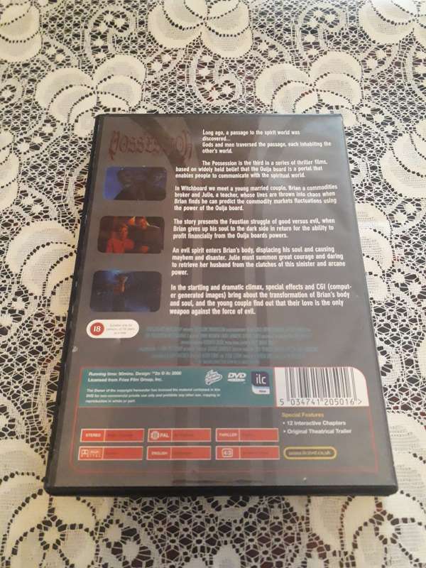 HORROR DVD - WITCHBOARD 3 - THE POSSESION