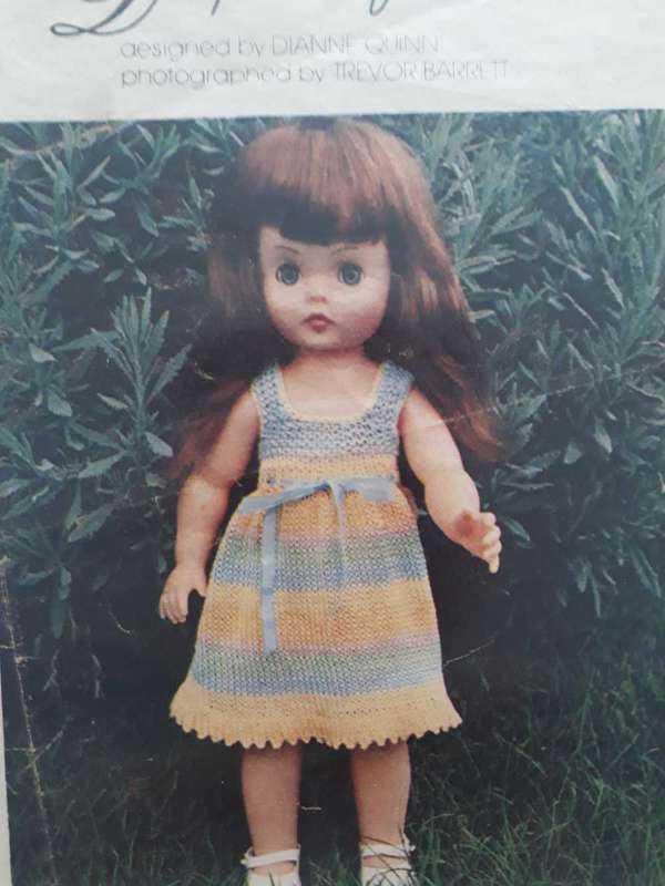 DOLL KNITTING PATTERN - COOL CHARMER