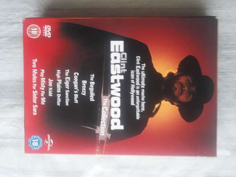 DVD BOX SET - THE CLINT EASTWOOD COLLECTION 8 DVD MOVIES