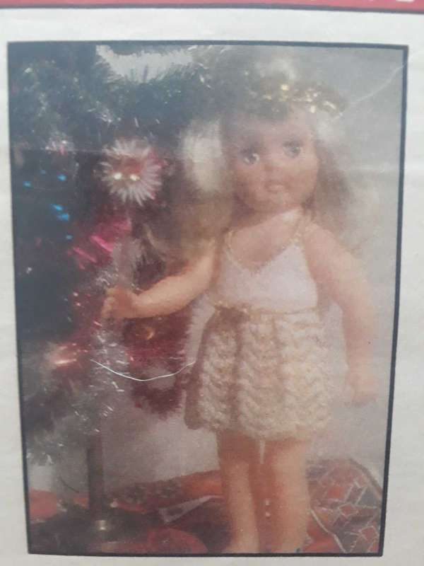 DOLL KNITTING PATTERN - CHRISTMAS FAIRY