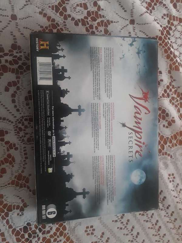 VAMPIRE SECRETS - 6 DVD BOX SET FROM HISTORY CHANNEL