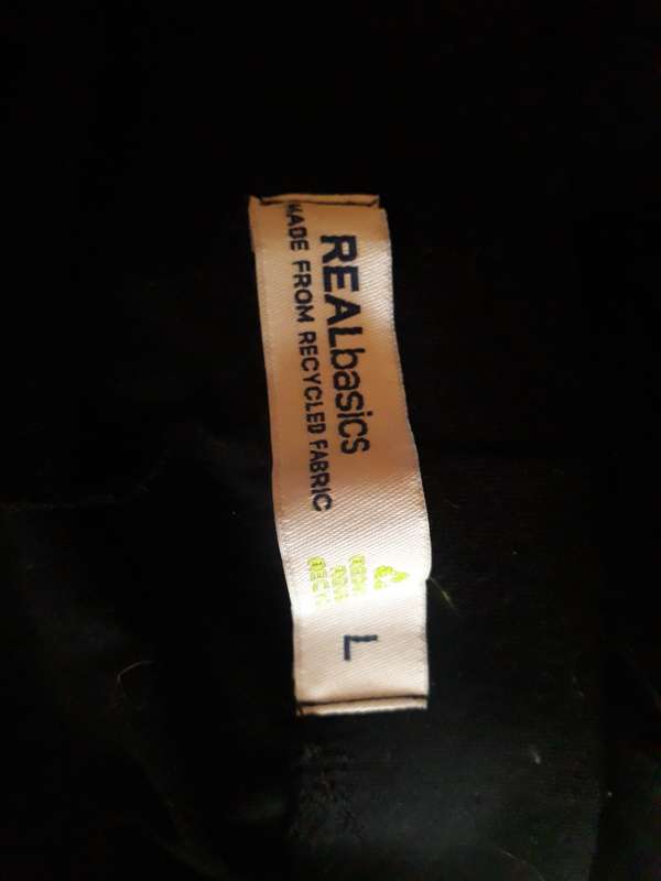 BLACK LEGGINGS REAL BASIC BRAND AS NEW - SIZE L