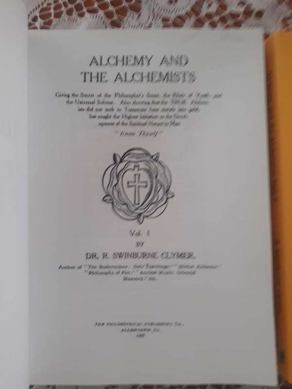ANTIQUARIAN OCCULT BOOKS - ALCHEMY AND THE ALCHEMIST PART 1 & 2 - PAPERBACK