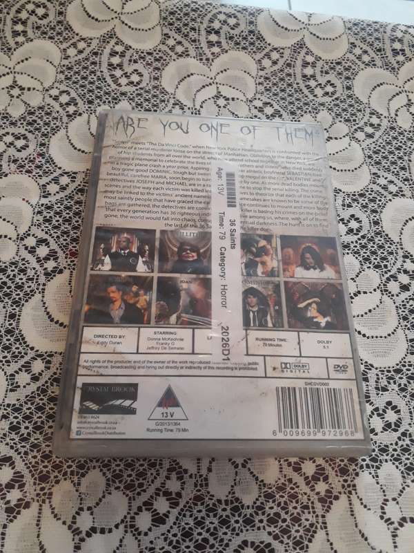 HORROR DVD - 36 SAINTS - YOU ARE ONE OF THEM