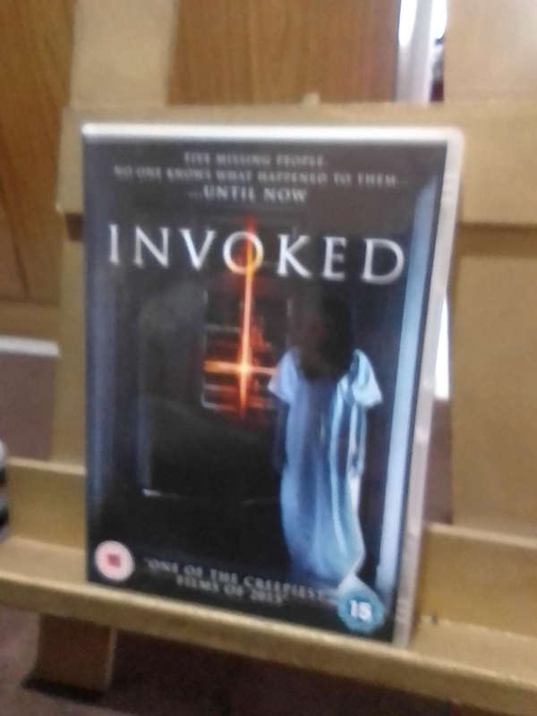 DVD MOVIES - INVOKED - ONE OF THE CREEPIEST FILMS OF 2015
