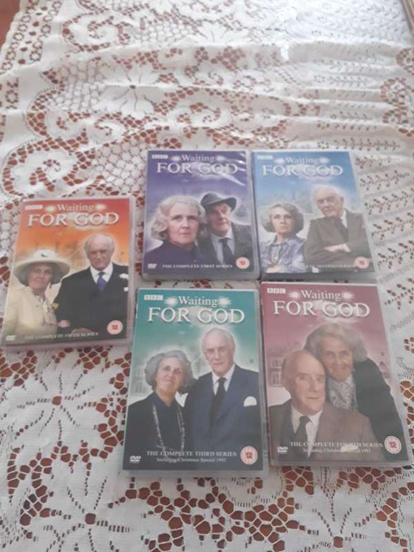 DVD BOX SET WAITING FOR GOD BBC COMEDY - COMPLETE 9 DISC COLLECTION IN MINT/LIKE NEW CONDITION