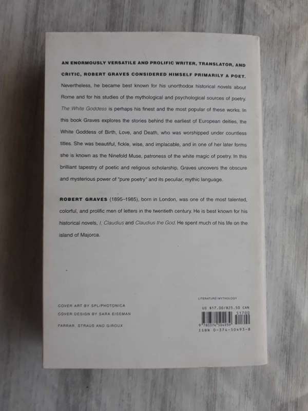 ROBERT GRAVES THE WHITE GODDESS