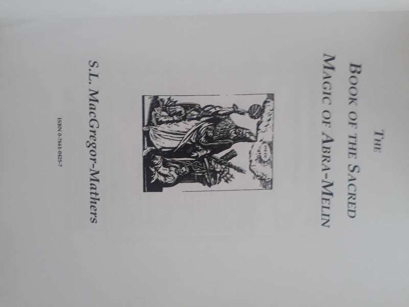 Occult Book by Kessinger Publishing on Book of Sacred Magic of Abra-Melin as new condition