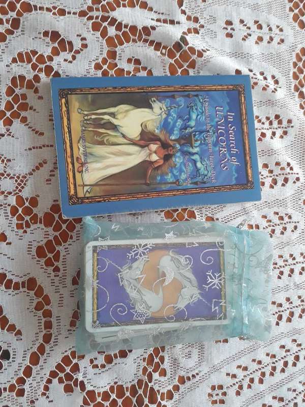 Suzanne Star - In Search of Unicorns - a guide to the Unicorn Tarot Deck with cards!