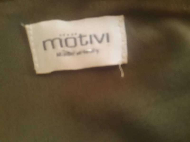 Motivi made in Italy Ladies Sheer Long Sleeved throw over Crop Top - Size 8/32/S