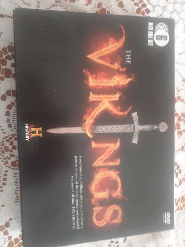 THE VIKINGS 6 DVD BOX SET FROM HISTORY CHANNEL