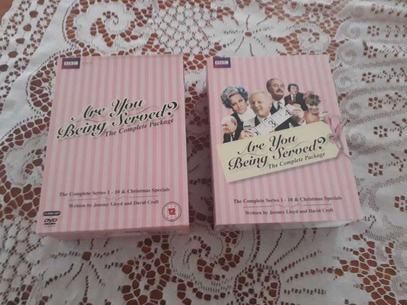 DVD BOX SET ARE YOU BEING SERVED? THE COMPLETE SERIES IN MINT CONDITION