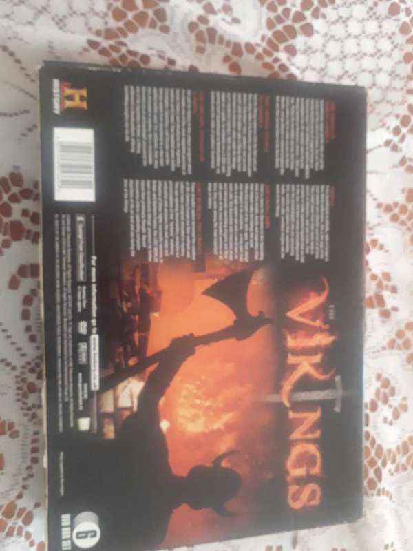 THE VIKINGS 6 DVD BOX SET FROM HISTORY CHANNEL