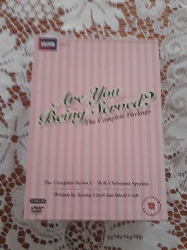 DVD BOX SET ARE YOU BEING SERVED? THE COMPLETE SERIES IN MINT CONDITION