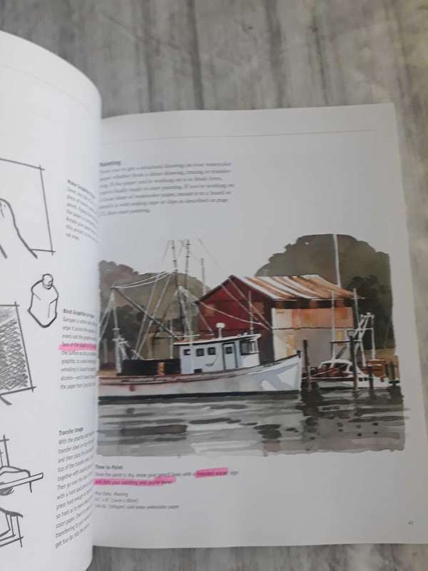 ART BOOK - WATERCOLOR FOR THE ABSOLUTE BEGINNER BY MARK & MARY WILLENBRINK