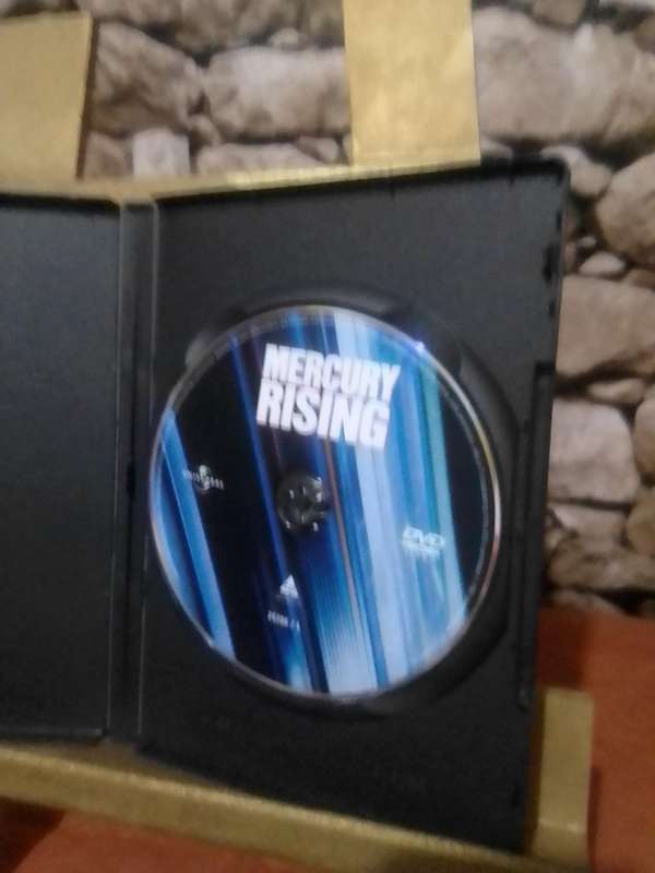 ACTION THRILLER DVD MOVIE - MERCURY RISING - BRUCE WILLIS & ALEC BALDWIN IN AS NEW CONDITION