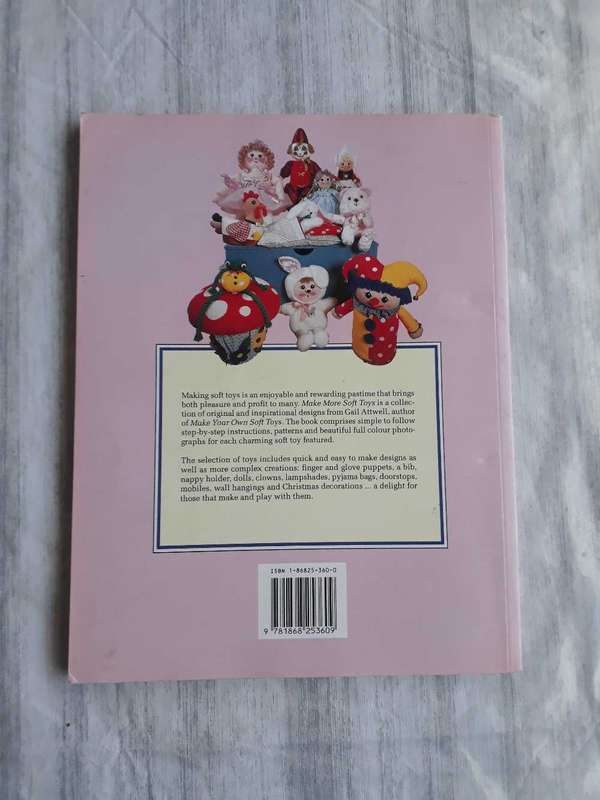 CRAFT BOOK - MAKE MORE SOFT TOYS BY GAIL ATTWELL