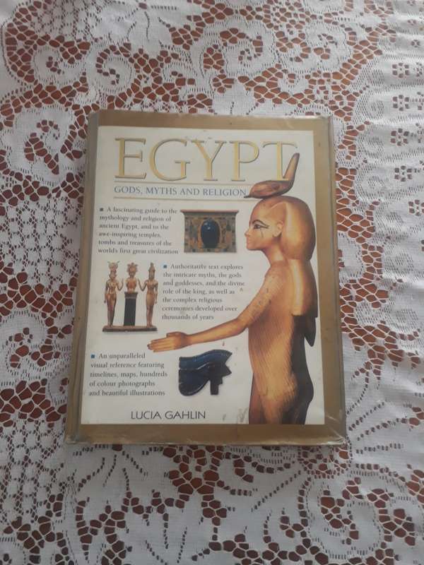 EGYPT - GODS, MYTHS AND RELIGION BY LUCIA GAHLIN - HARDCOVER
