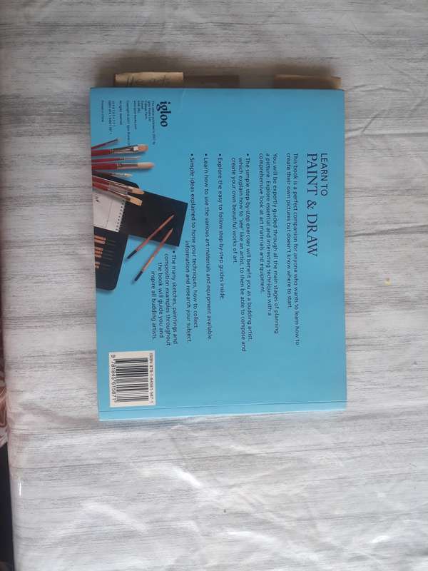 ART BOOK: LEARN TO PAINT & DRAW - FROM A SIMPLE SKETCH TO A BEAUTIFUL PAINTING!