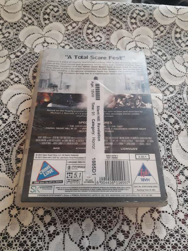HORROR DVD  - SILENT HILL REVELATION