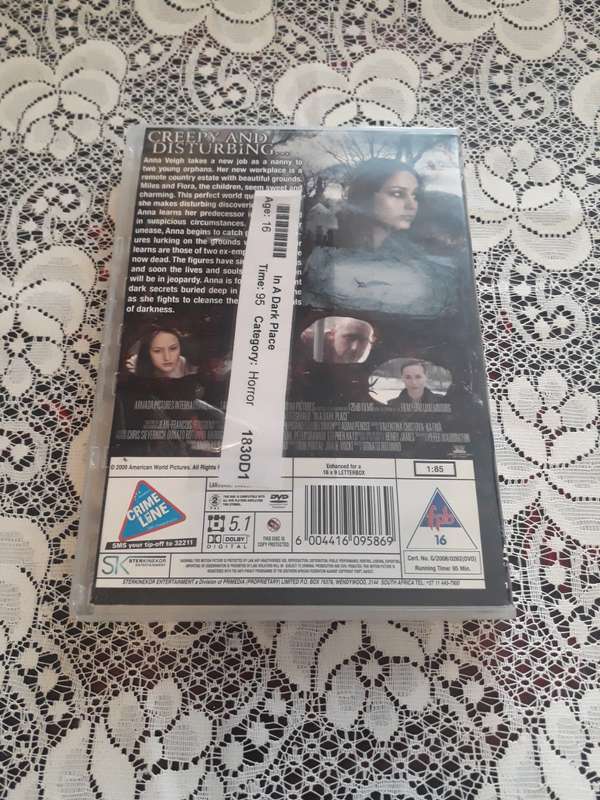 HORROR DVD - IN A DARK PLACE