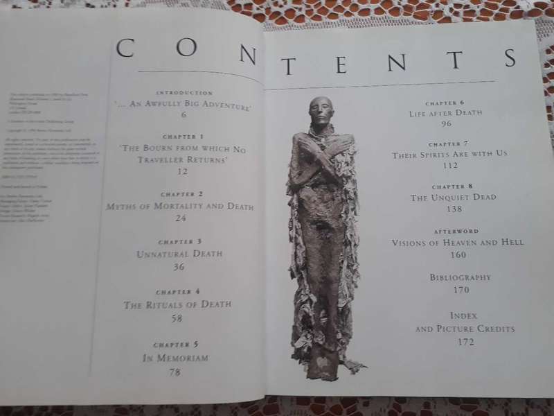 OCCULT BOOK - DEATH AND THE AFTERLIFE BY BRIAN INNES - HARDCOVER