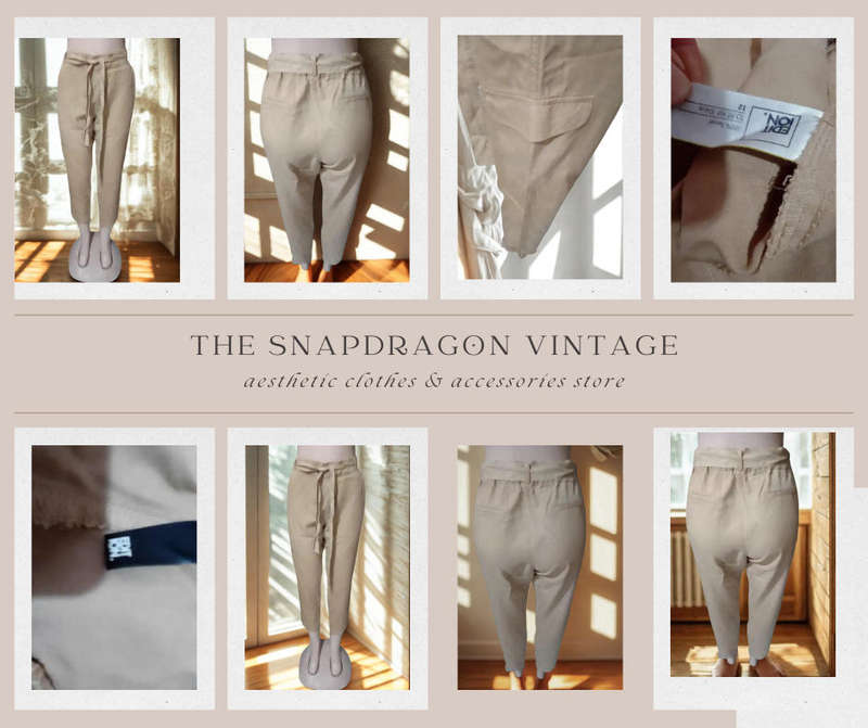VINTAGE EDITION BRAND COMFARTABLE CASSUAL LADIES CAMEL COLOURED PANTS