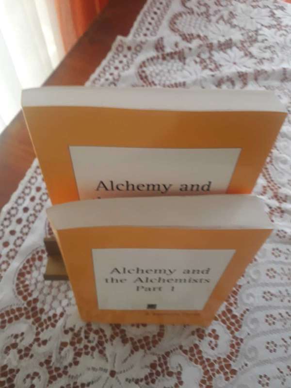 ANTIQUARIAN OCCULT BOOKS - ALCHEMY AND THE ALCHEMIST PART 1 & 2 - PAPERBACK