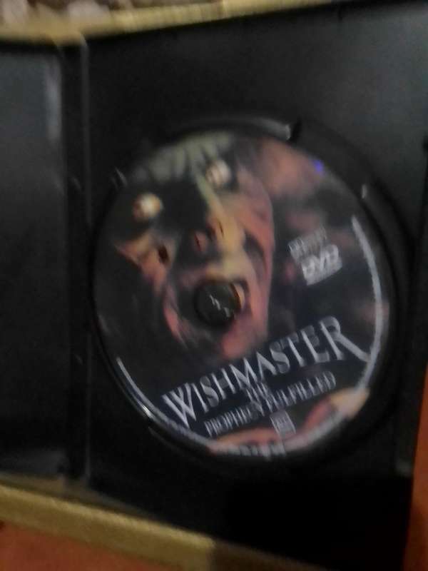 DVD MOVIE - WISHMASTER THE PROPHECY FULFILLED